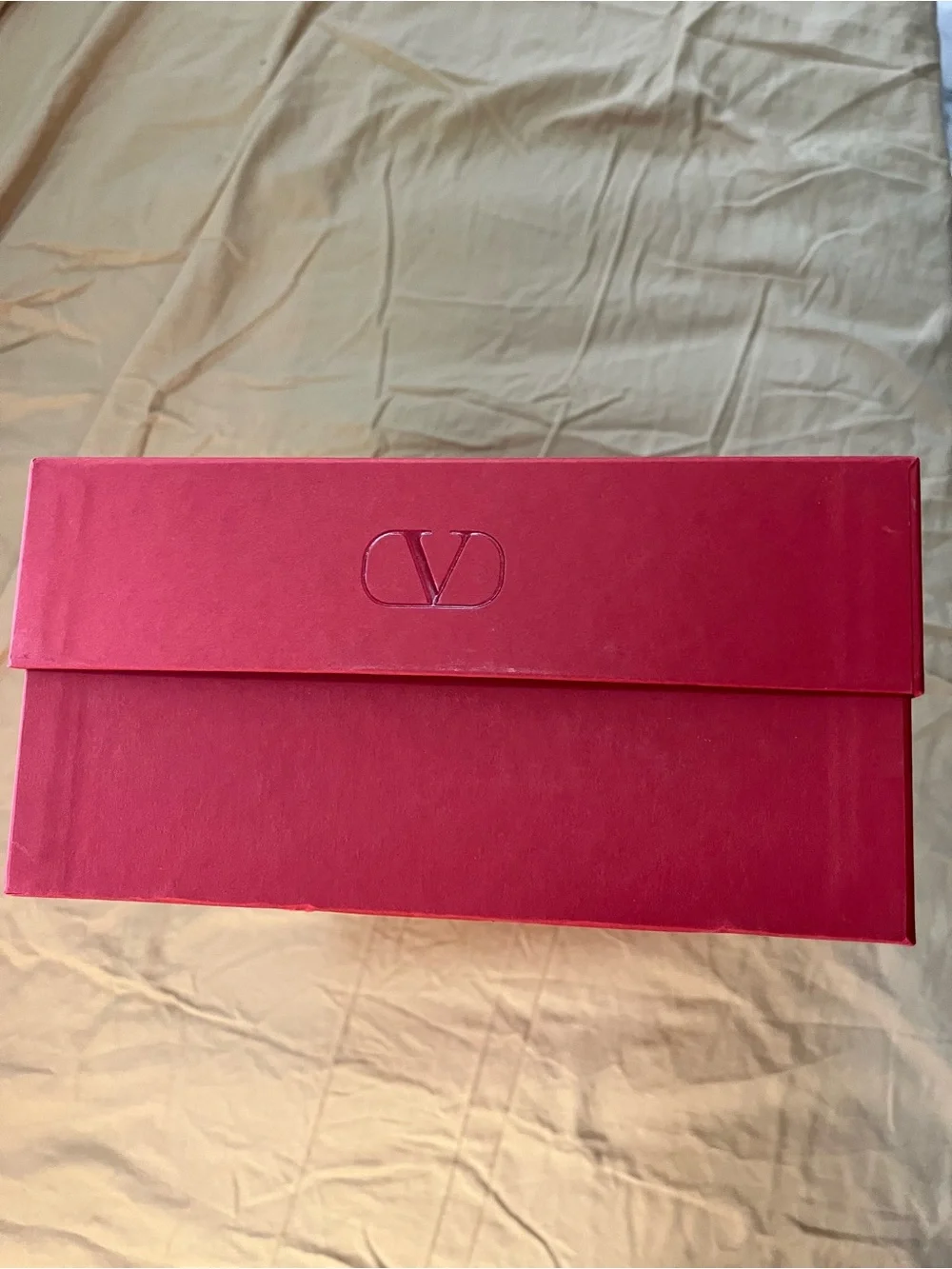 Valentino Garavani Bright Red Embossed Gift Box